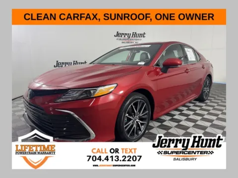 Red 2024 Toyota Camry Hybrid XLE for sale in Salisbury, NC