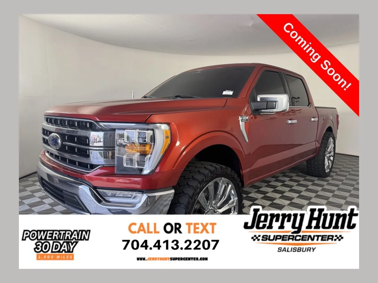 Red 2023 Ford F-150 Lariat for sale in Salisbury, NC