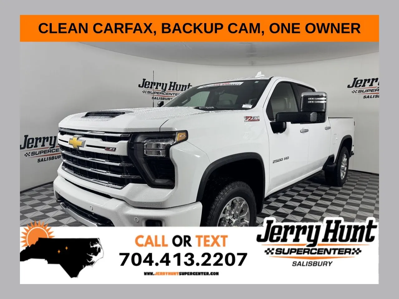 White 2024 Chevrolet Silverado 2500 HD LTZ for sale in Salisbury, NC