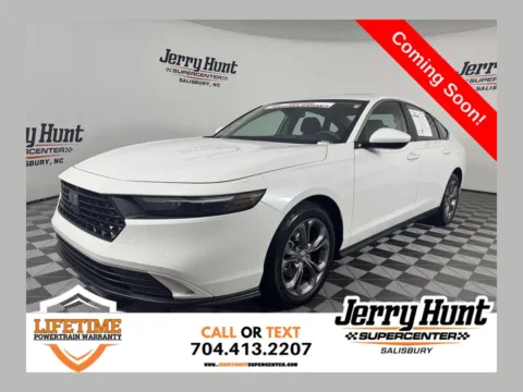 White 2024 Honda Accord EX for sale in Salisbury, NC