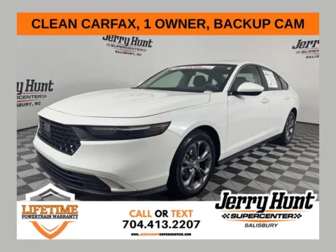 White 2024 Honda Accord EX for sale in Salisbury, NC