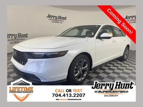 White 2024 Honda Accord EX for sale in Salisbury, NC