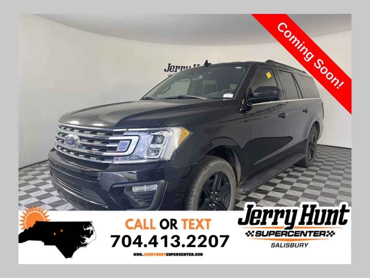 Black 2020 Ford Expedition Max XLT for sale in Salisbury, NC