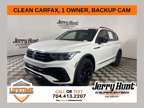 White 2023 Volkswagen Tiguan 2.0T SE R-Line Black for sale in Salisbury, NC