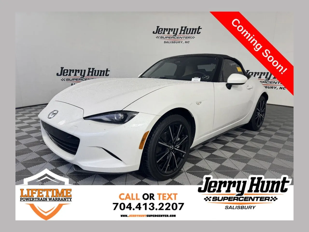 White 2025 Mazda MX-5 Miata Grand Touring for sale in Salisbury, NC