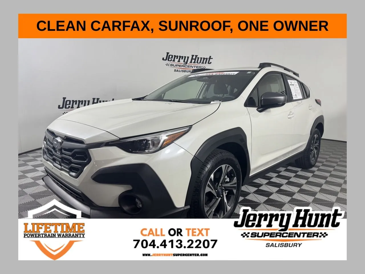 White 2025 Subaru Crosstrek Premium for sale in Salisbury, NC