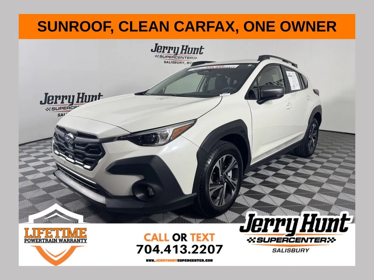 White 2025 Subaru Crosstrek Premium for sale in Salisbury, NC