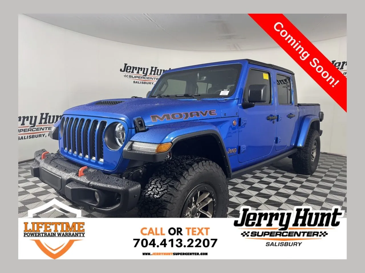 Blue 2023 Jeep Gladiator Mojave for sale in Salisbury, NC