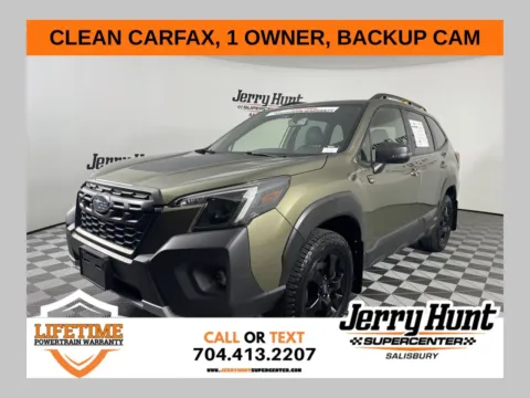 Green 2022 Subaru Forester Wilderness for sale in Salisbury, NC
