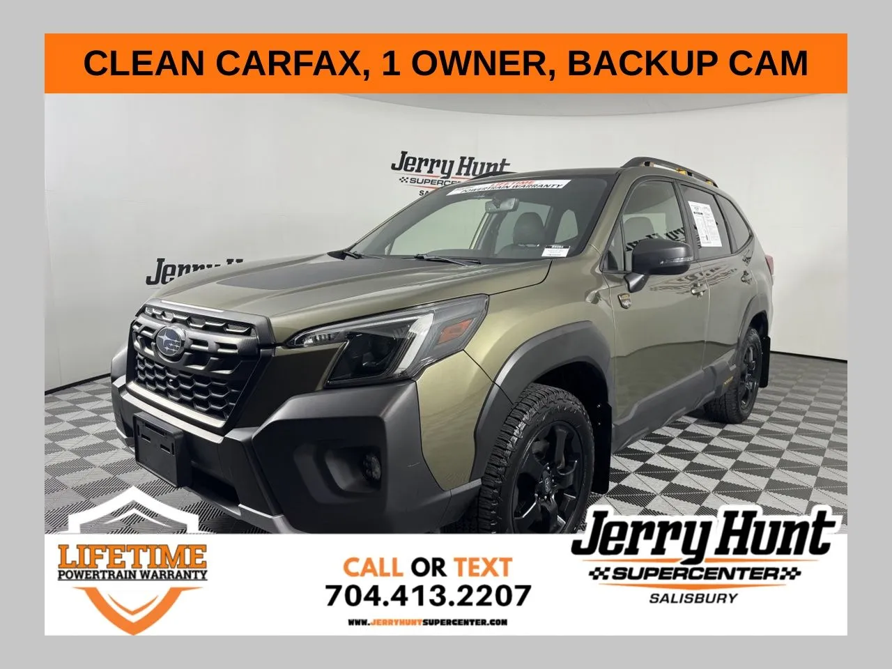 Green 2022 Subaru Forester Wilderness for sale in Salisbury, NC