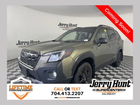 Green 2022 Subaru Forester Wilderness for sale in Salisbury, NC