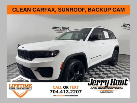 White 2023 Jeep Grand Cherokee Altitude X for sale in Salisbury, NC