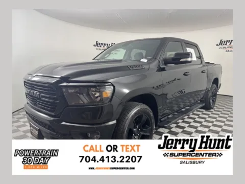 Black 2020 Ram 1500 Big Horn/Lone Star for sale in Salisbury, NC