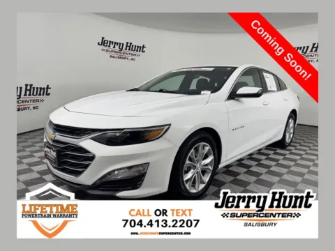 White 2024 Chevrolet Malibu LT for sale in Salisbury, NC