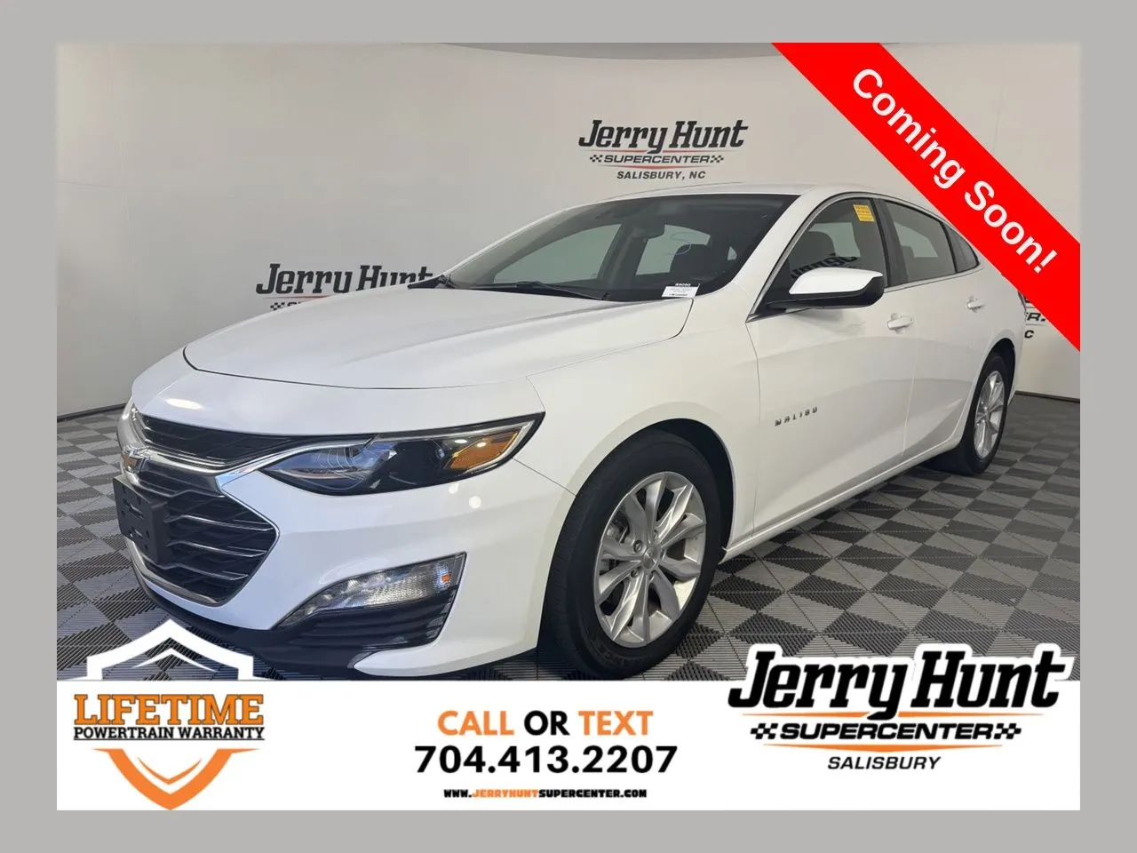 White 2024 Chevrolet Malibu LT for sale in Salisbury, NC