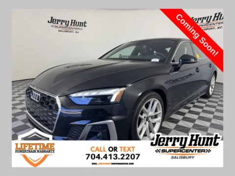 Black 2024 Audi A5 Sportback 45 S line Premium Plus for sale in Salisbury, NC
