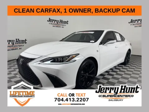 White 2022 Lexus ES 350 F Sport for sale in Salisbury, NC
