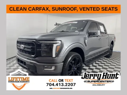 Gray 2024 Ford F-150 Lariat for sale in Salisbury, NC