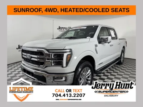 Gray 2024 Ford F-150 Lariat for sale in Salisbury, NC