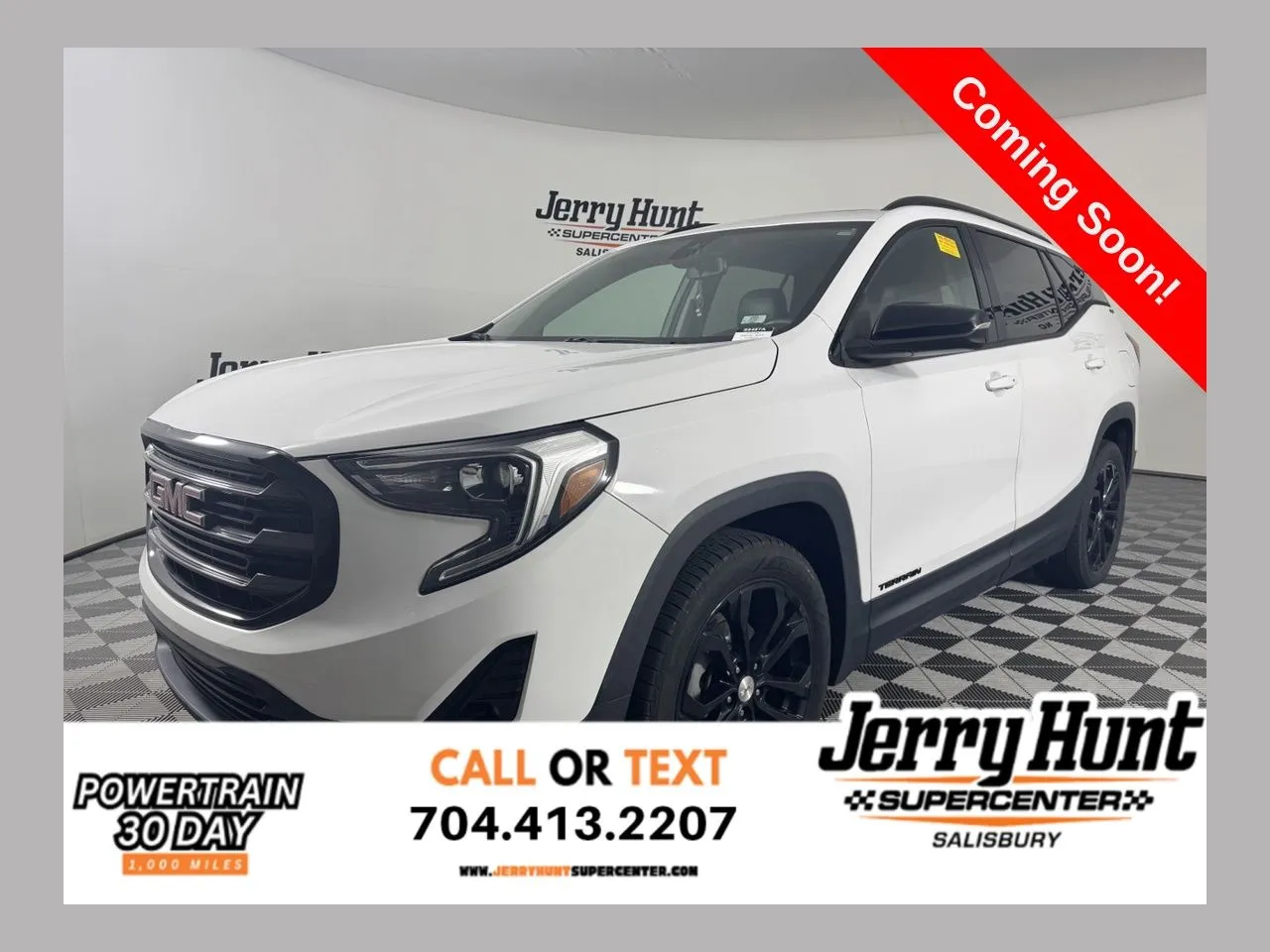 White 2020 GMC Terrain SLT for sale in Salisbury, NC