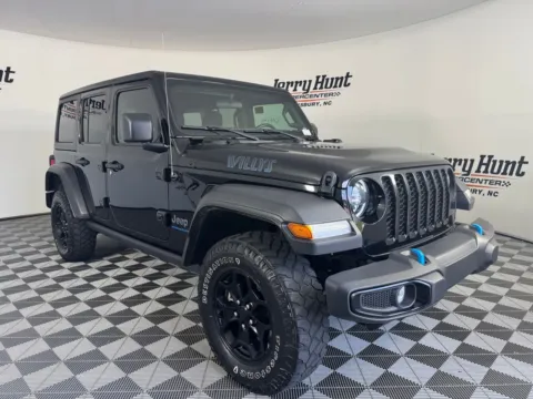 More photos of 2023 Jeep Wrangler Willys 4xe at Jerry Hunt Supercenter - Salisbury, NC