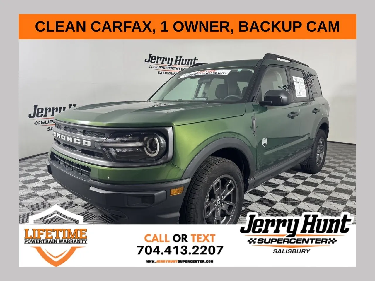 Green 2024 Ford Bronco Sport Big Bend for sale in Salisbury, NC