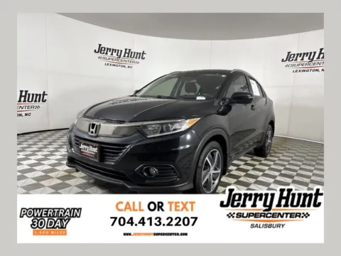 Black 2021 Honda HR-V EX for sale in Salisbury, NC
