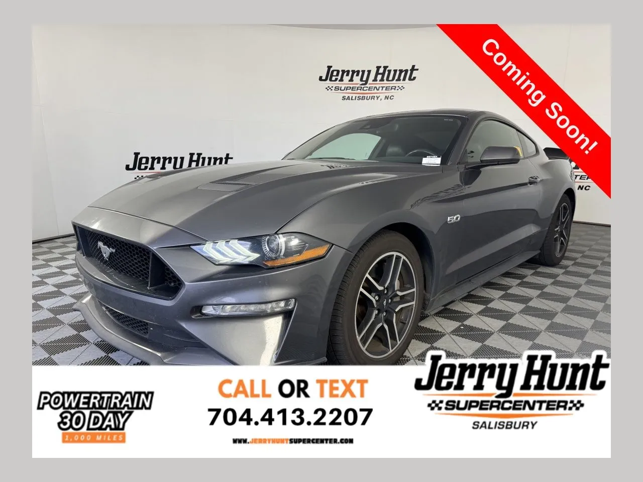 Gray 2022 Ford Mustang GT Premium for sale in Salisbury, NC