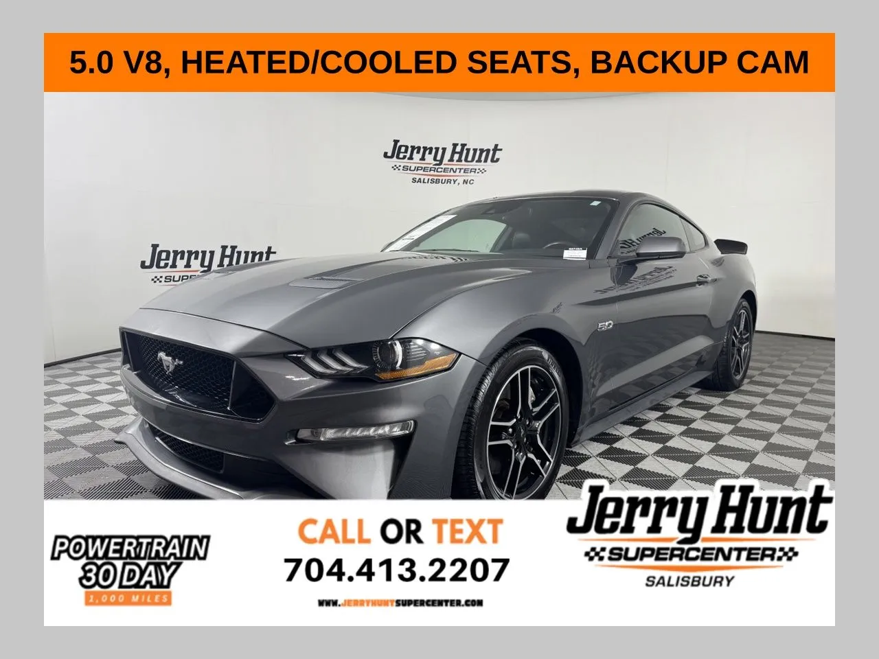 Gray 2022 Ford Mustang GT Premium for sale in Salisbury, NC
