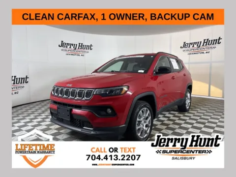 Red 2023 Jeep Compass Latitude Lux for sale in Salisbury, NC