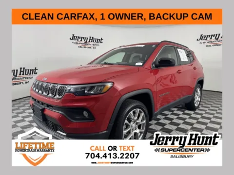 Red 2023 Jeep Compass Latitude Lux for sale in Salisbury, NC