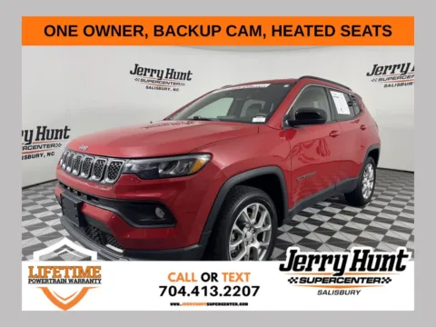 Red 2023 Jeep Compass Latitude Lux for sale in Salisbury, NC