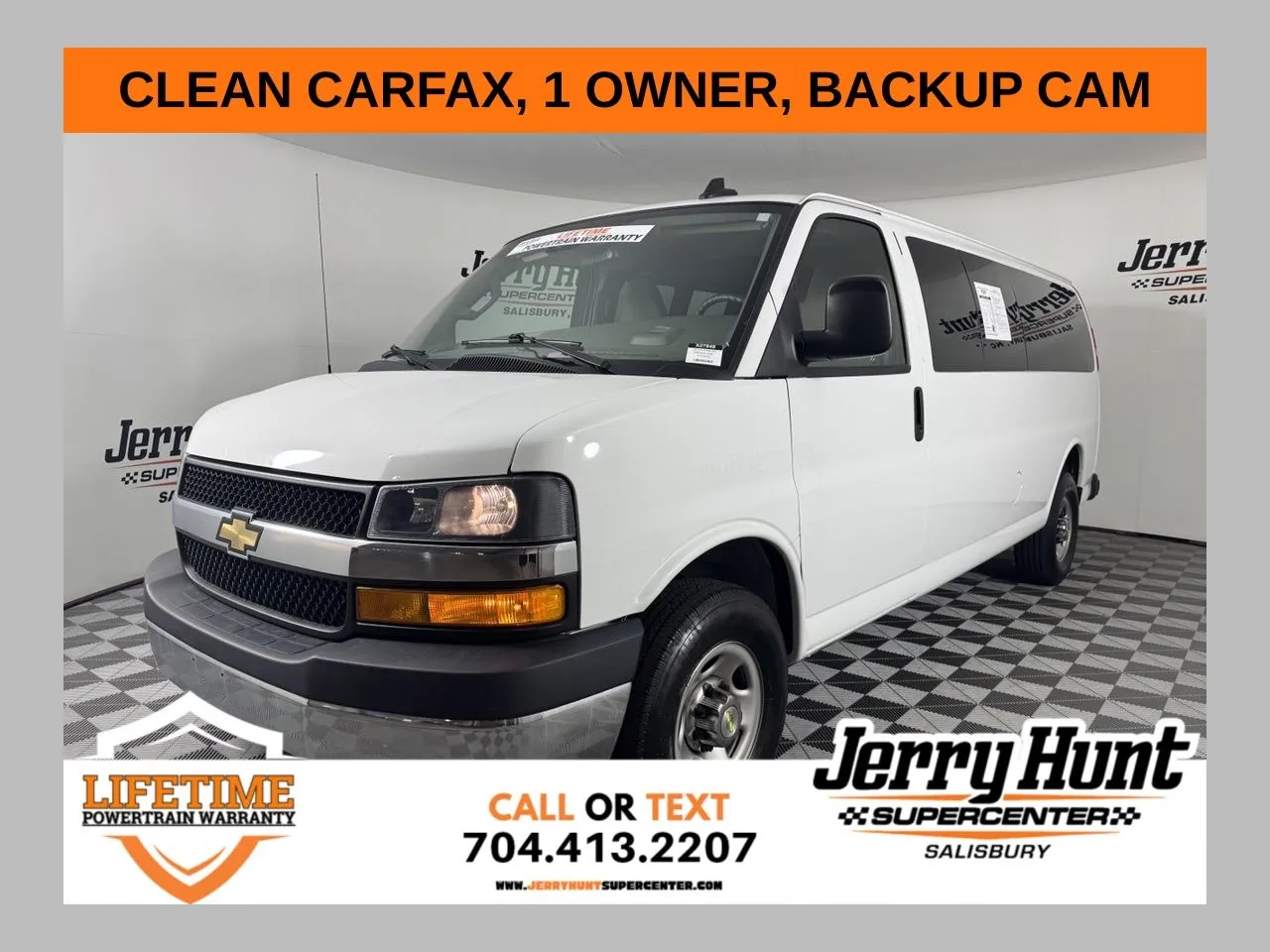 White 2024 Chevrolet Express 3500 LT for sale in Salisbury, NC