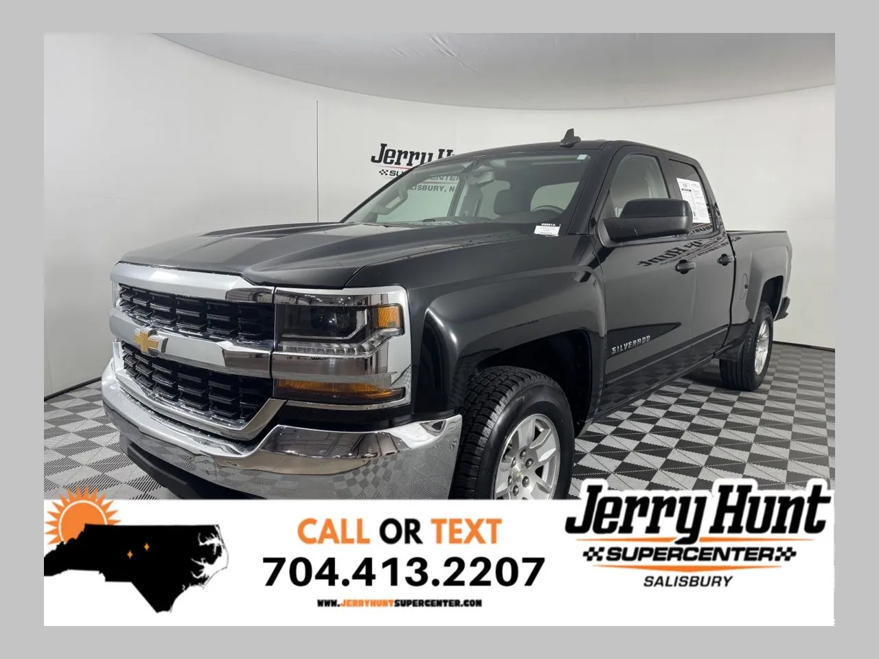 Black 2018 Chevrolet Silverado 1500 LT for sale in Salisbury, NC