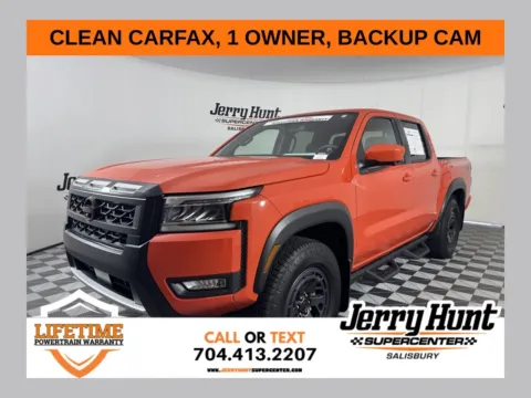 Orange 2025 Nissan Frontier PRO-4X for sale in Salisbury, NC