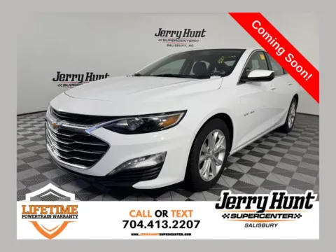White 2024 Chevrolet Malibu LT for sale in Salisbury, NC
