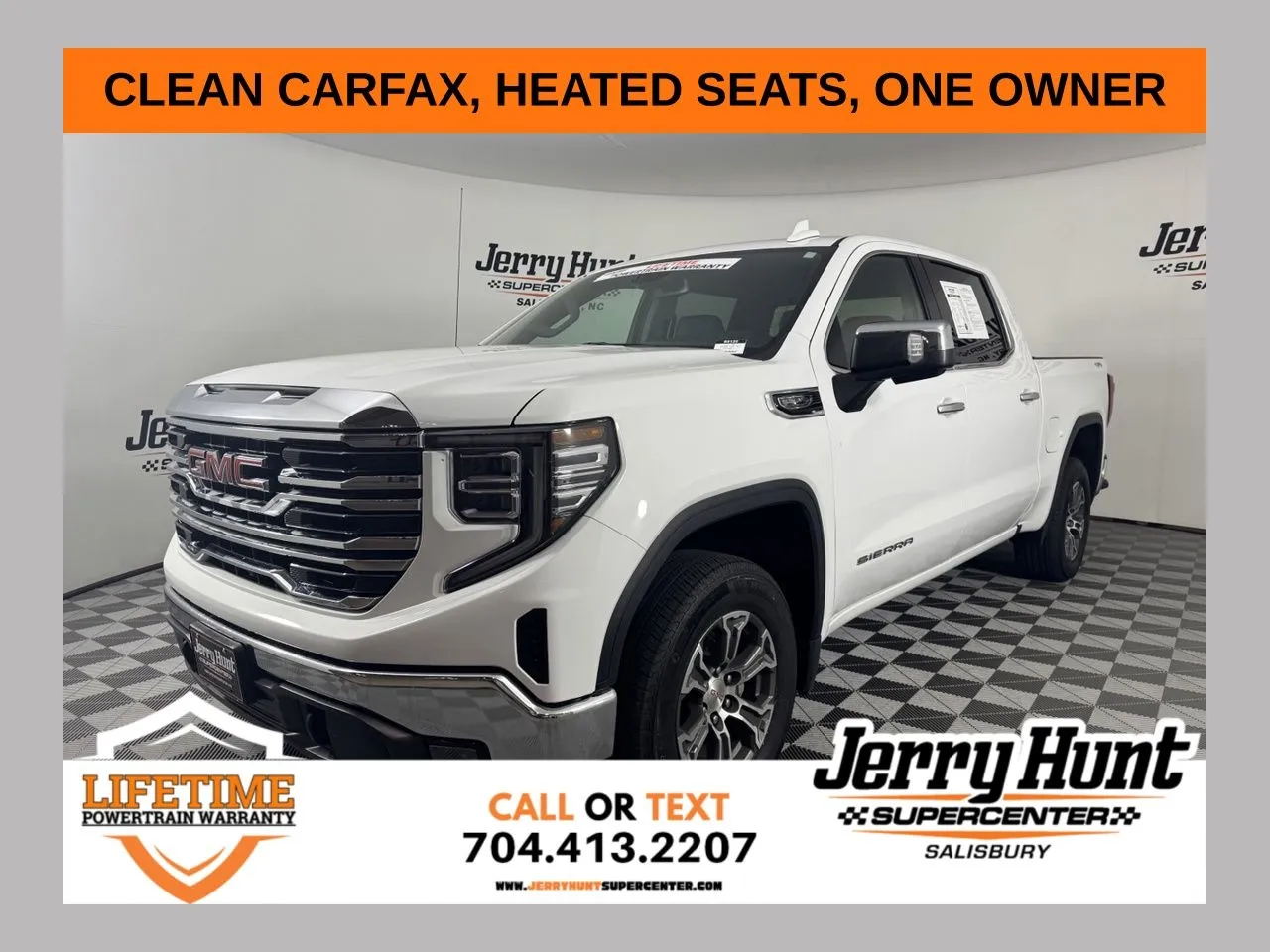 White 2025 GMC Sierra 1500 SLT for sale in Salisbury, NC