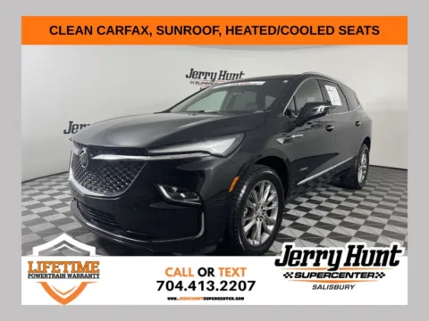 Black 2023 Buick Enclave Avenir for sale in Salisbury, NC