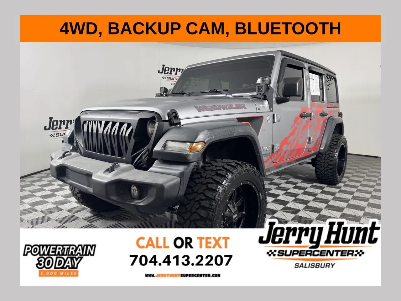 Silver 2020 Jeep Wrangler Unlimited Sport S for sale in Salisbury, NC