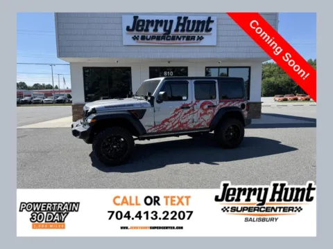 Silver 2020 Jeep Wrangler Unlimited Sport S for sale in Salisbury, NC
