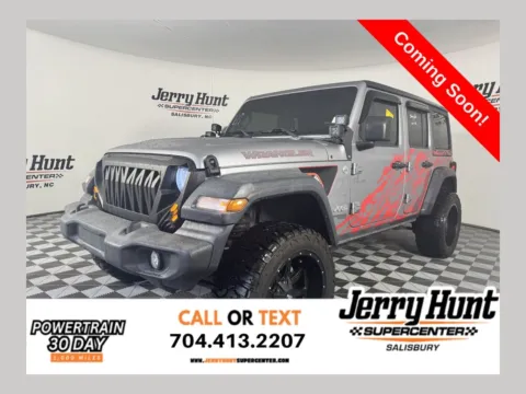 Silver 2020 Jeep Wrangler Unlimited Sport S for sale in Salisbury, NC