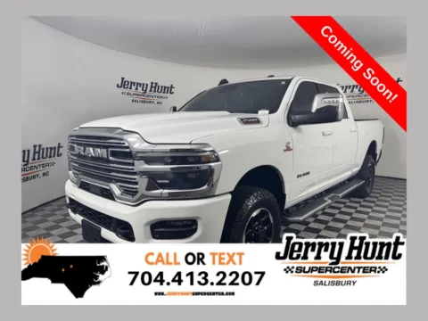 White 2025 Ram 2500 Laramie for sale in Salisbury, NC