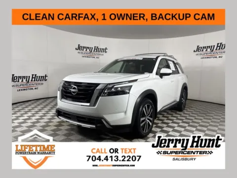 White 2025 Nissan Pathfinder Platinum for sale in Salisbury, NC