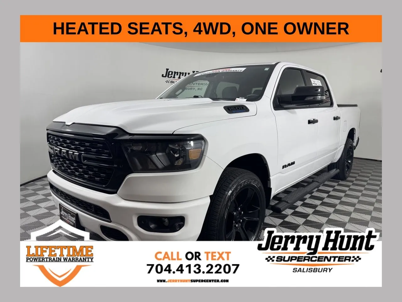 White 2023 Ram 1500 Big Horn/Lone Star for sale in Salisbury, NC
