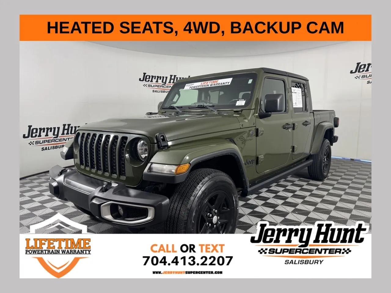 Green 2022 Jeep Gladiator Sport for sale in Salisbury, NC