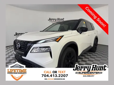 White 2023 Nissan Rogue SV for sale in Salisbury, NC
