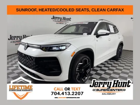 White 2025 Volkswagen Tiguan 2.0T SEL R-Line for sale in Salisbury, NC