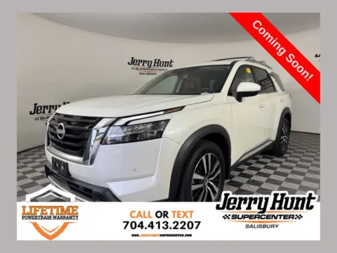 White 2023 Nissan Pathfinder Platinum for sale in Salisbury, NC