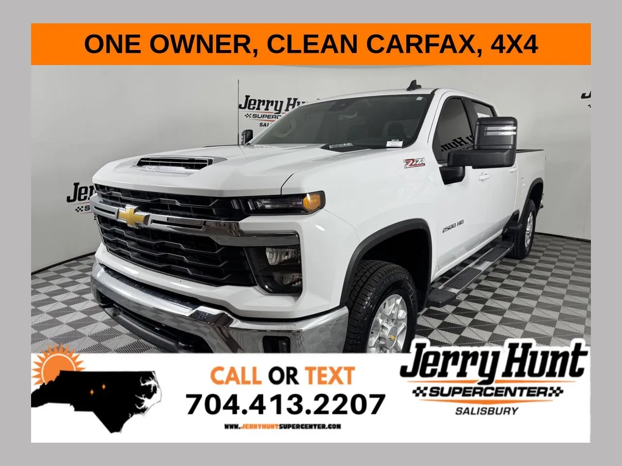 White 2024 Chevrolet Silverado 2500 HD LT for sale in Salisbury, NC