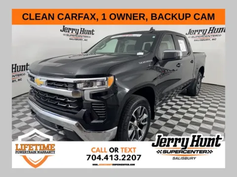 Black 2023 Chevrolet Silverado 1500 LT for sale in Salisbury, NC